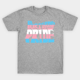 Portland Pride Festival Oregon Silhouette  - Trans - Vintage T-Shirt